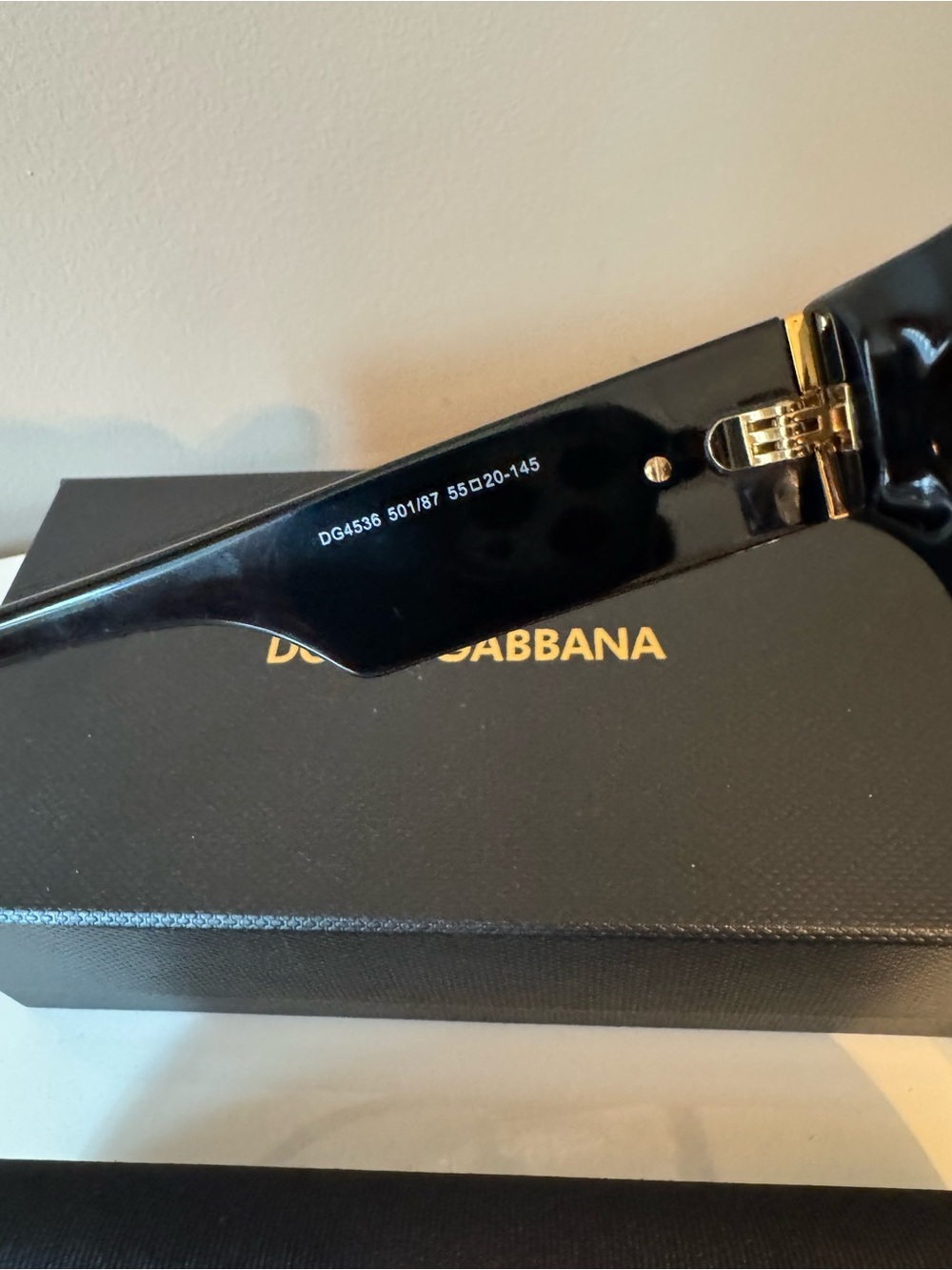 Dolce & Gabbana Black Sunglasses - Picture 5 of 5